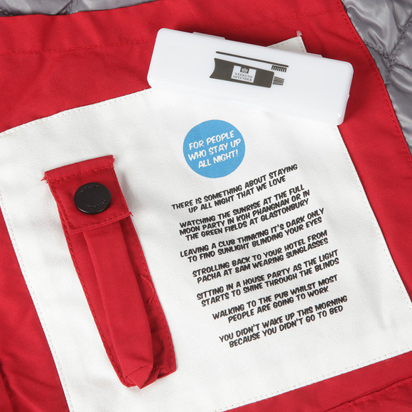 Weekend Offender Mens Red Jarvis Jacket  main image