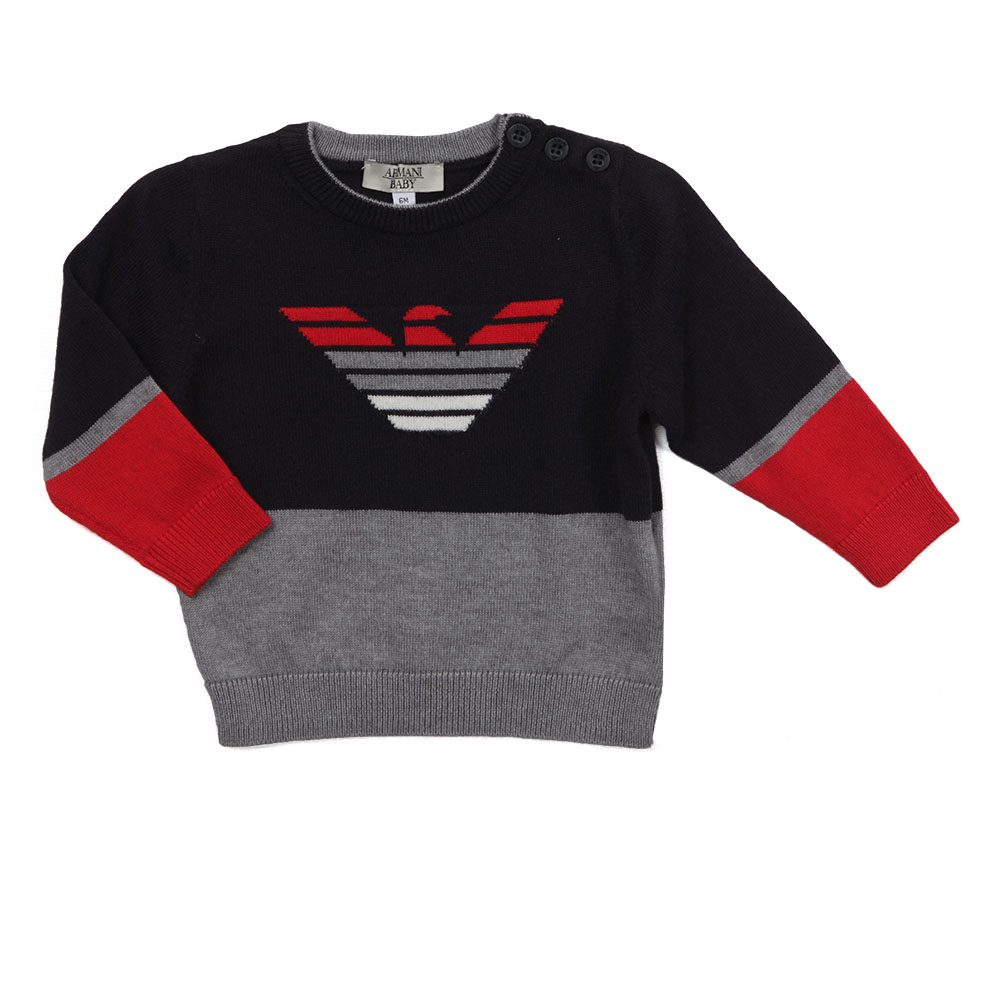 armani baby sweater