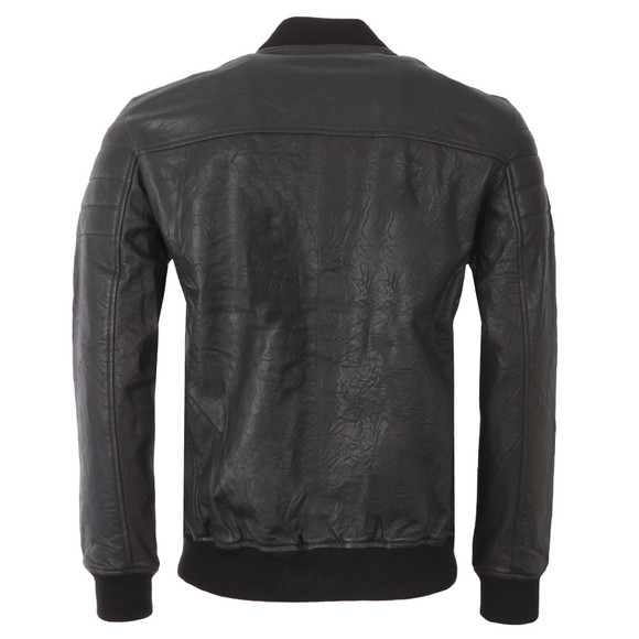 Religion Mens Black Leven L/S Leather Jacket main image