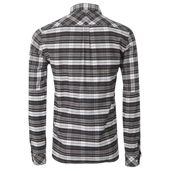 Lacoste Live Mens Grey CH1304 Check Shirt #2
