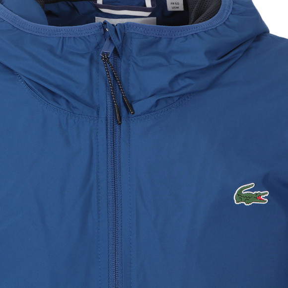 Lacoste Mens Blue BH1520 Hooded Blouson #3