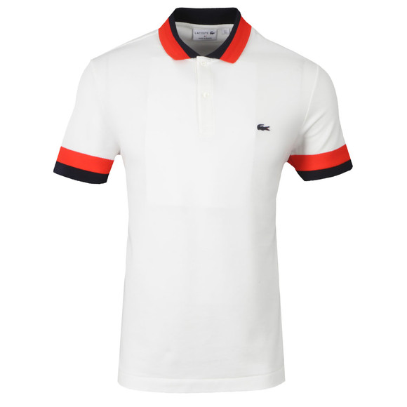 Lacoste Mens Off-White PH3079 Polo Shirt #1