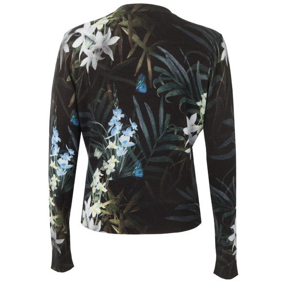 Ted Baker Womens Black Perrie Twilight Floral Cardigan #3