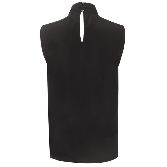 Ted Baker Womens Black Syna Soft Scarf Neck Sleeveless Top main image