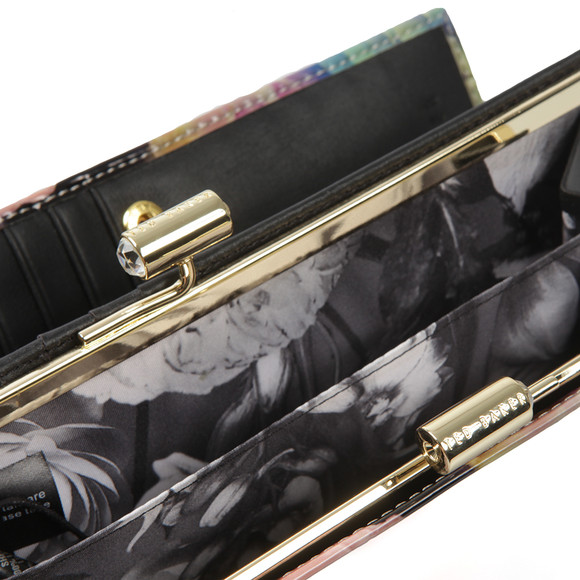 Ted Baker Womens Black Oregon Technicolour Bloom Matinee Purse main image