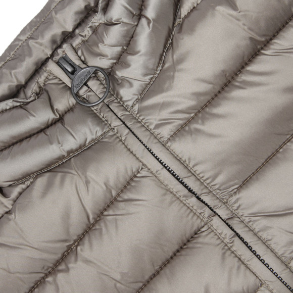 Barbour Lifestyle Womens Beige Clyde Short Baffle Quilt #3