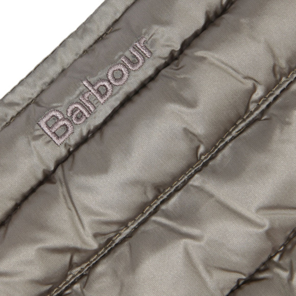 Barbour Lifestyle Womens Beige Clyde Short Baffle Quilt #4