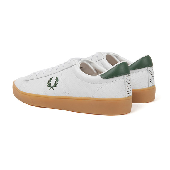 Fred Perry Sportswear Mens White Spencer Leather Trainers main image