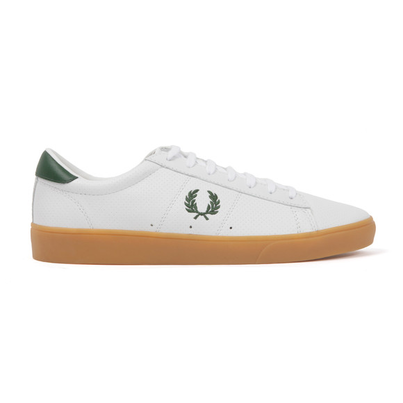 Fred Perry Sportswear Mens White Spencer Leather Trainers main image