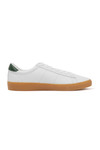 Fred Perry Sportswear Mens White Spencer Leather Trainers