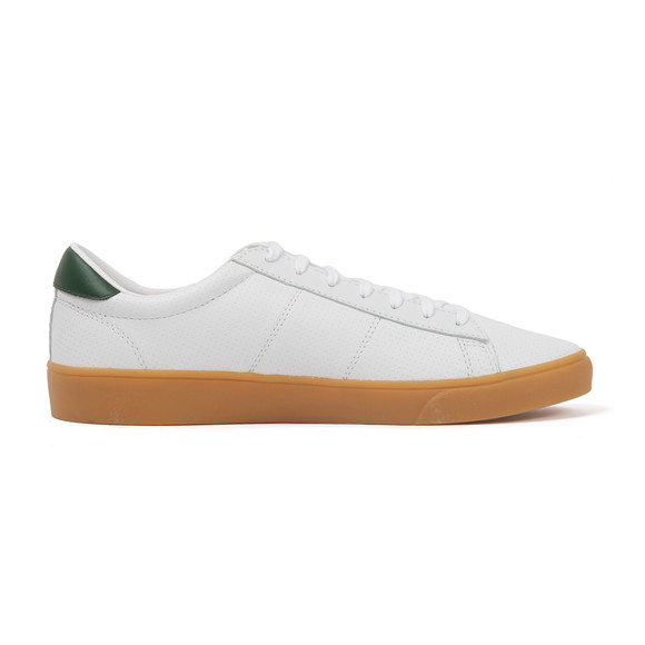 Fred Perry Sportswear Mens White Spencer Leather Trainers main image