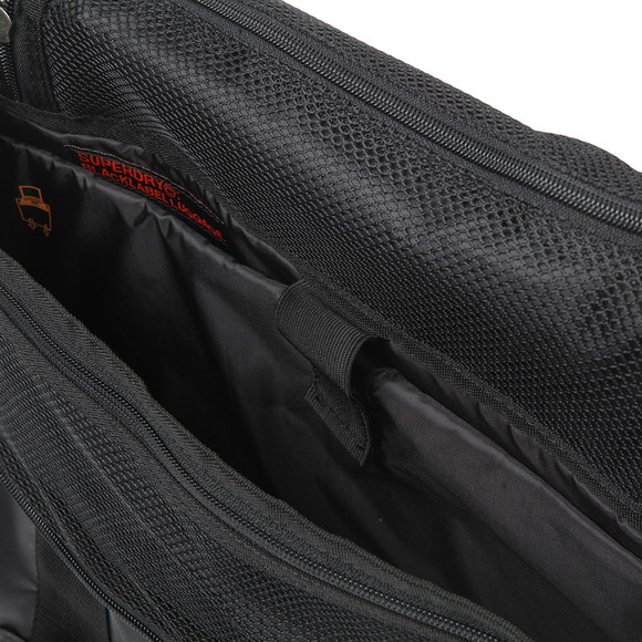 Superdry Mens Black Super Pop Tarp Laptop Bag main image