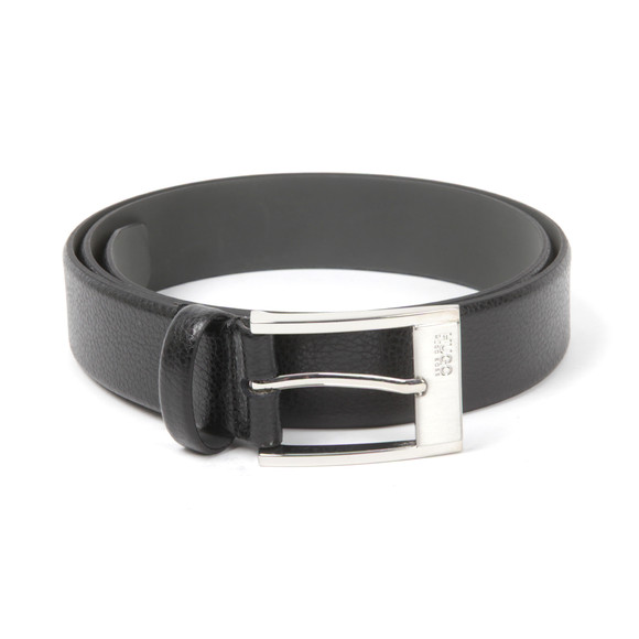 HUGO Mens Black Ellot Leather Belt main image