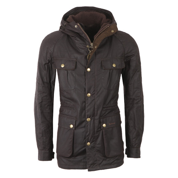 Barbour Lifestyle Mens Brown Northolt Wax Jacket main image
