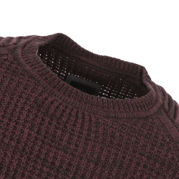 G-Star Mens Purple Avisar L/S Knit main image