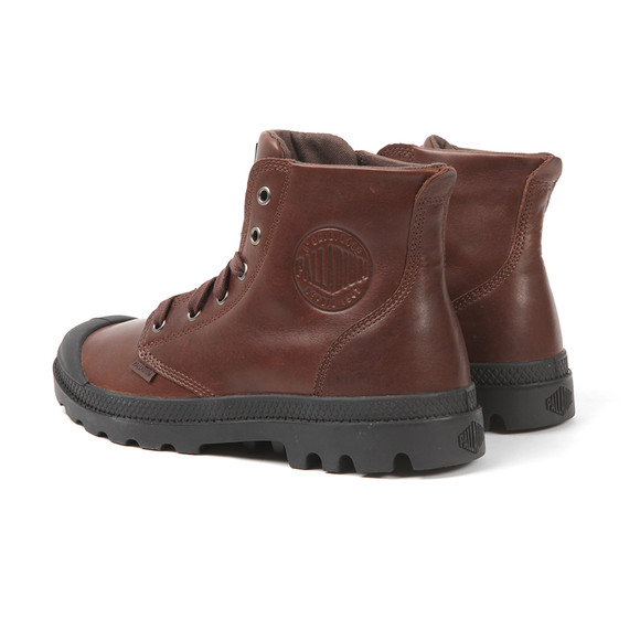 Palladium Mens Brown Pampa Hi Cuff Leather Boot main image
