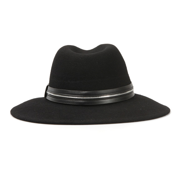 Barbour International Womens Black Falcone Fedora main image