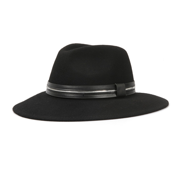 Barbour International Womens Black Falcone Fedora main image