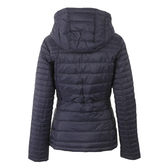 Barbour Lifestyle Womens Blue Landry Baffle Quilt #3