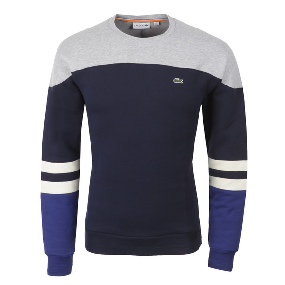 Lacoste Mens Blue SH2453 Sweatshirt #1