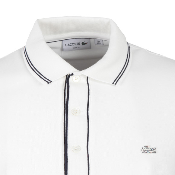 Lacoste Mens Off-White PH2165 Polo Shirt #3