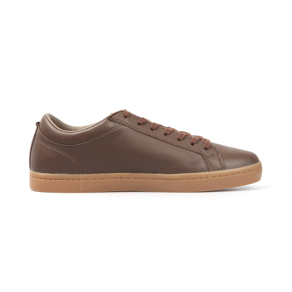 Lacoste Mens Brown Straightset 3 Trainer #3