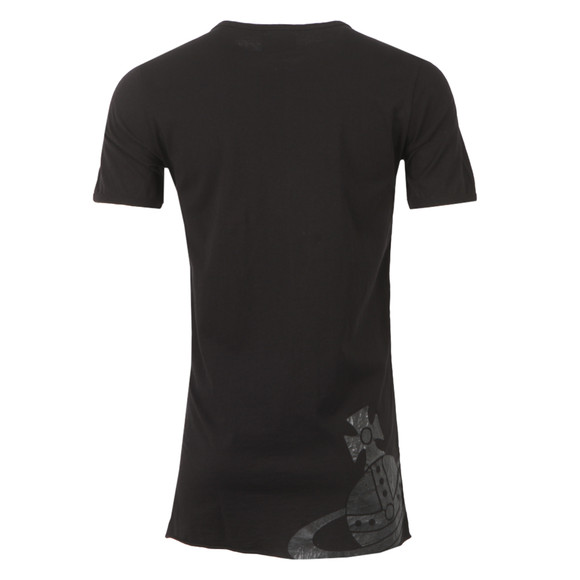 Vivienne Westwood Anglomania Mens Black Tail T Shirt #2