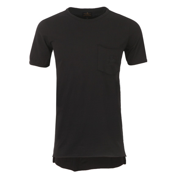 Vivienne Westwood Anglomania Mens Black Tail T Shirt #1