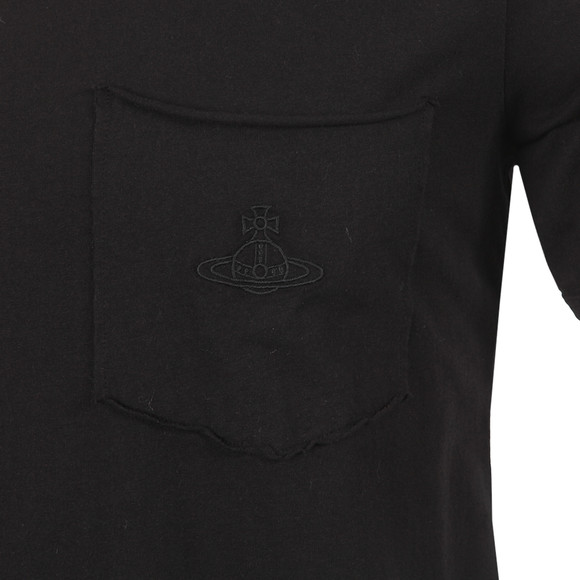 Vivienne Westwood Anglomania Mens Black Tail T Shirt #3