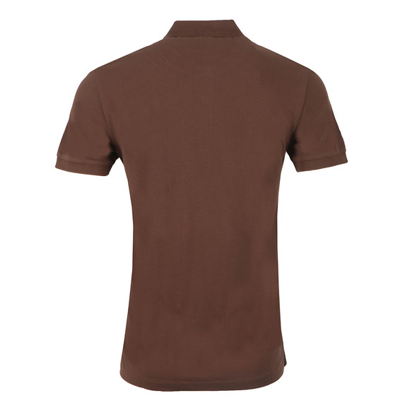 Pretty Green Northern Soul Mens Brown Brighton Polo Shirt main image