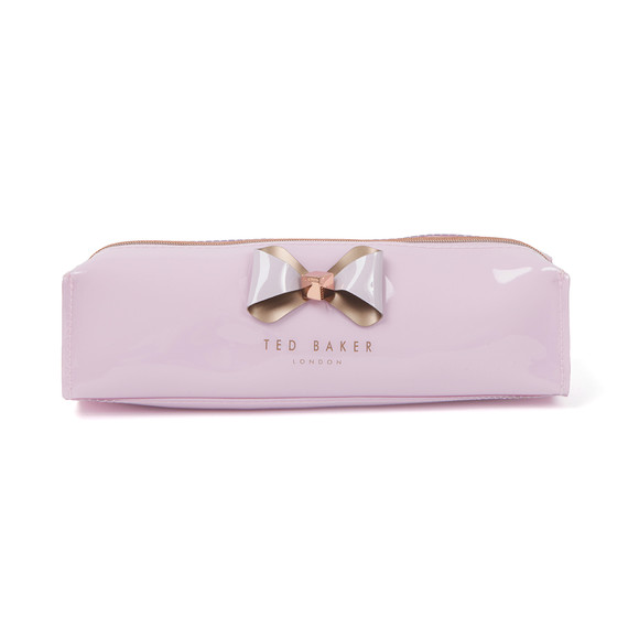 Ted Baker Womens Pink Aker Bow Detail Pencil Case main image