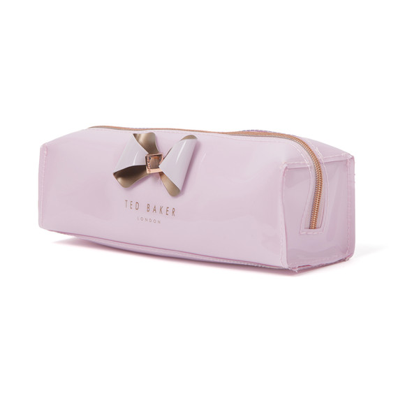 Ted Baker Womens Pink Aker Bow Detail Pencil Case main image