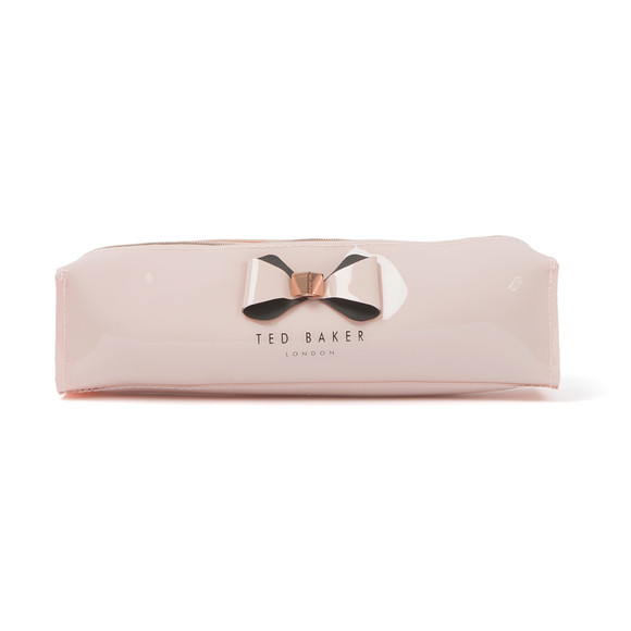 Ted Baker Womens Pink Aker Bow Detail Pencil Case main image