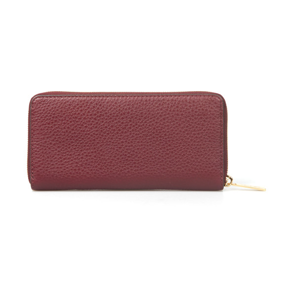 Michael Kors Womens Purple Bedford Continental Zip Purse main image