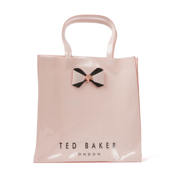 Ted Baker Womens Pink Bowicon Plain Bow Large Icon Bag #1