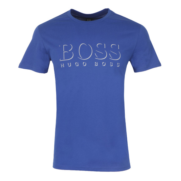 HUGO Large Logo Crew Neck T-Shirt Oxygen Clothing