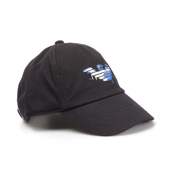 Armani Junior Boys Blue CX432 Logo Cap #1