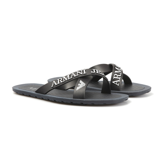 Armani Jeans Mens Blue 06597 Flip Flop main image