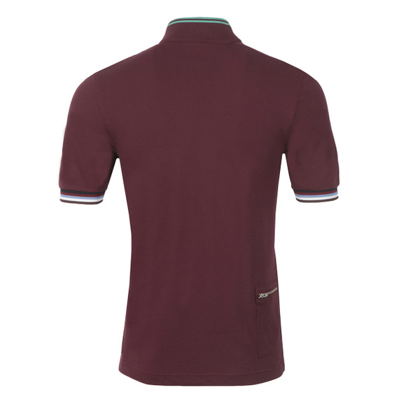 Fred Perry Bradley Wiggins Mens Brown Tipped Cycling Shirt main image