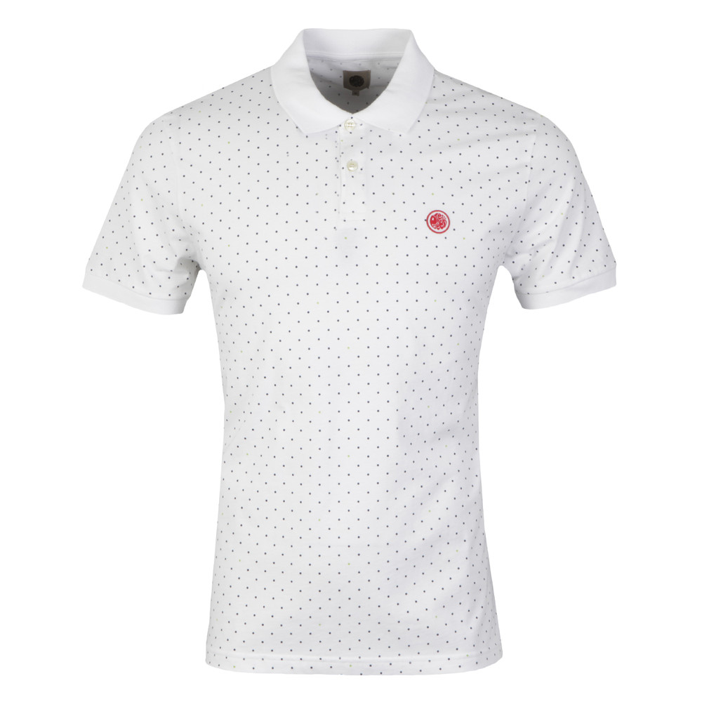 Pretty Green Polo Polka Dot Shirt Mens White Polka Dot Polo Shirt