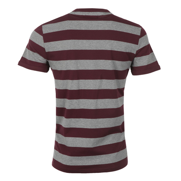 Fred Perry Sportswear Mens Brown Striped Ringer Tee main image