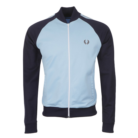 Fred Perry Sportswear Mens Blue Bomber Track Jacket main image