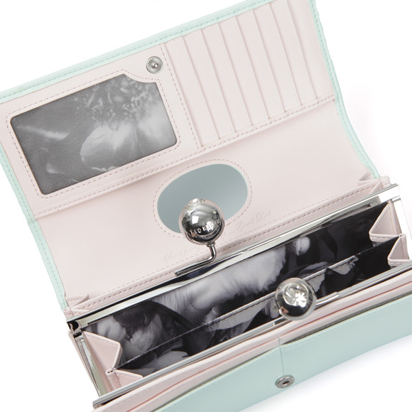 Ted Baker Womens Green Harrien Crystal Bobble Glazed Matinee Purse #4