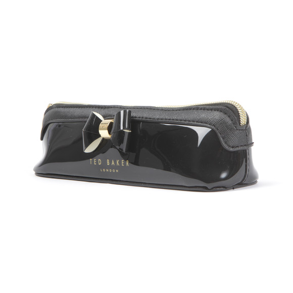 Ted Baker Womens Black Katiya Layered Bow Pencil Case main image