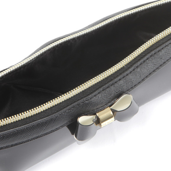 Ted Baker Womens Black Katiya Layered Bow Pencil Case main image