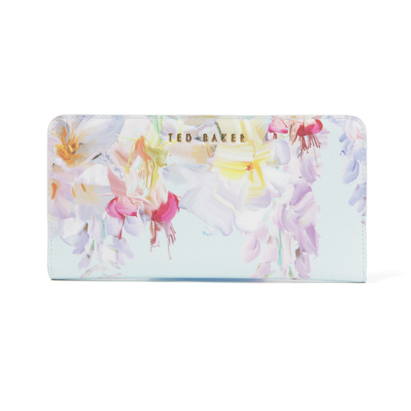 Ted Baker Womens Green Nouel Hanging Garden Crosshatch Matinee Purse #1