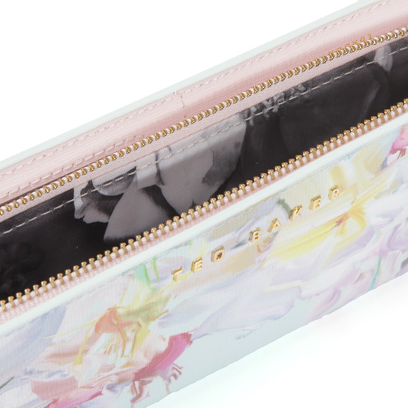 Ted Baker Womens Green Nouel Hanging Garden Crosshatch Matinee Purse #4