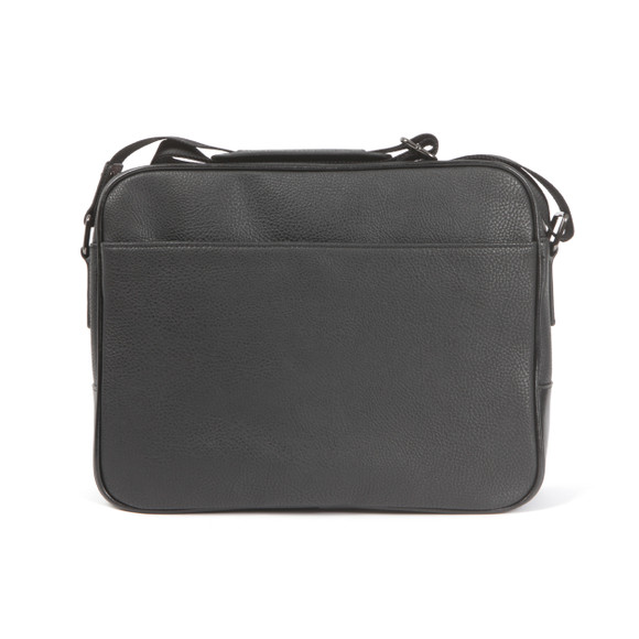 Ted Baker Mens Black Embossed Messenger Bag main image