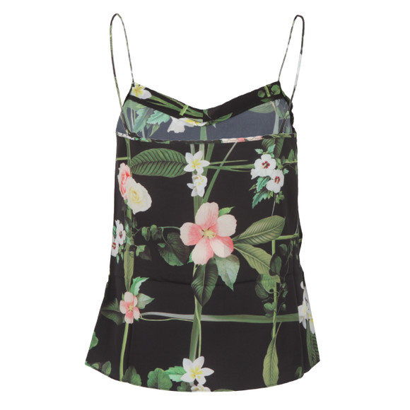 Ted Baker Womens Black Cynaria Secret Trellis Print Cami #3
