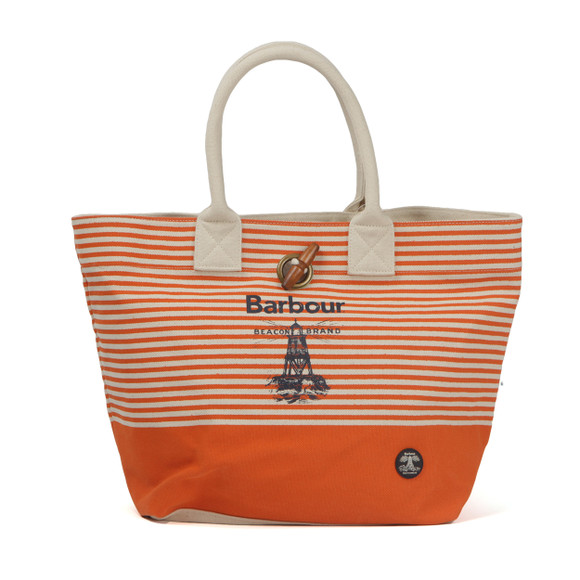 Barbour Lifestyle Womens Beige Beacon Beachbag #1